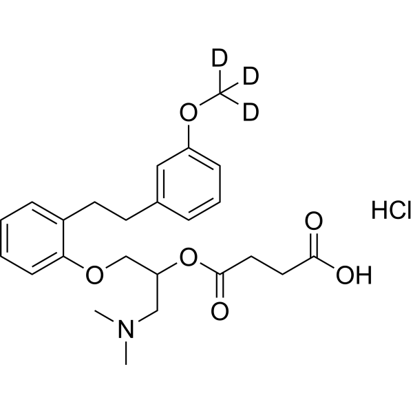 Sarpogrelate-d3 hydrochloride (MCI-9042-d3)